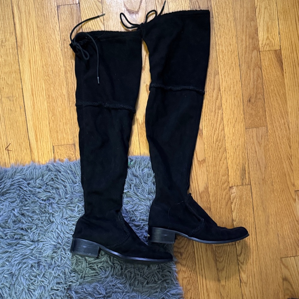 Charles By Charles David Black Over-the-Knee Boots